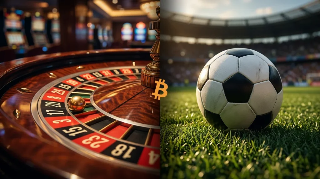 Bitcoin casino og krypto sportsbook — to verdener, én blockchain