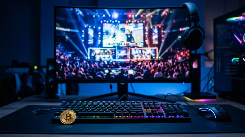 Esports og krypto-væddemål — CS2, League of Legends og Dota 2 med Bitcoin