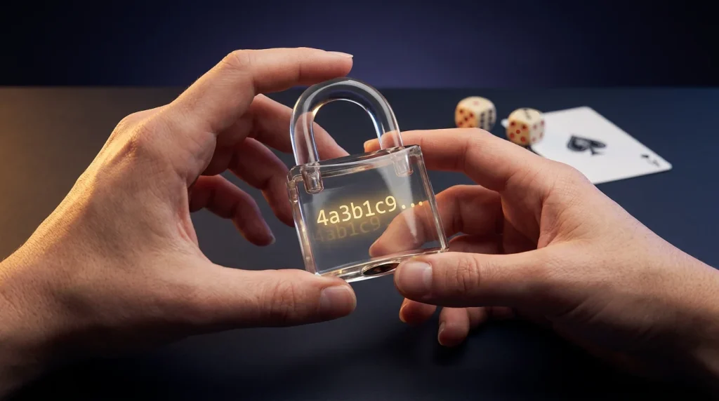 Provably fair teknologi — kryptografisk fairness i væddemål